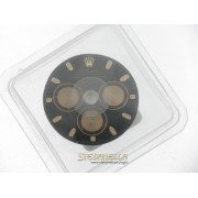 Quadrante nero Rolex Daytona oro rosa 116505 116515 chromalight nuovo B13/116528-220-K1